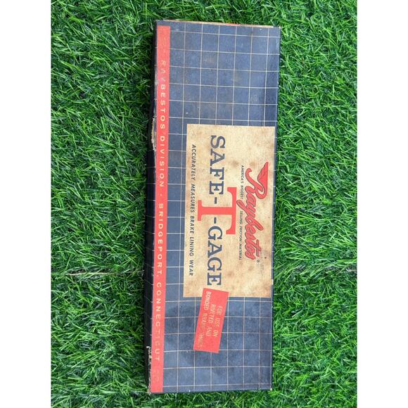 Vintage Raybestos Safe-T-Gage – Brake Lining Wear Measuring Tool - Picture 10 of 10